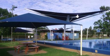 Swimming Pool Shade Structures