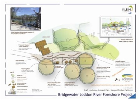 Bridgewater Foreshore concept plan image